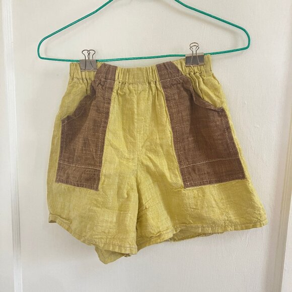 Vintage Pants - Vintage Patch Pocket Shorts